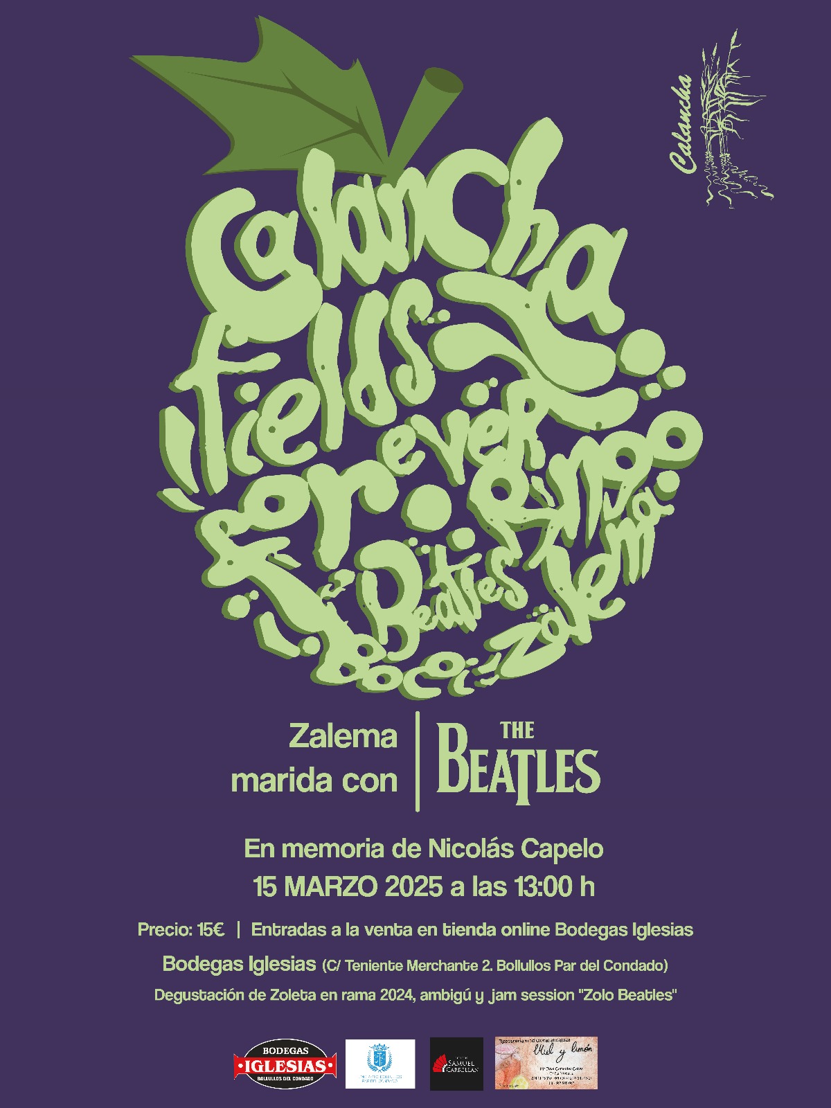 Calancha Fields Forever con The Beatles